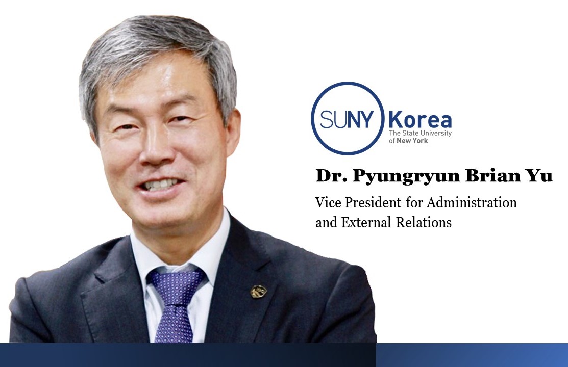 Appointment of Dr. Pyungryun Brian Yu as Vice President of SUNY Korea image